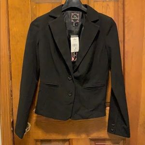 NWT Black suit jacket small